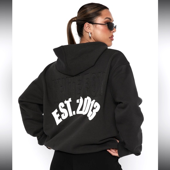 ** SOLD ** NWT White Fox Major Moves Oversized Hoodie - Picture 1 of 10